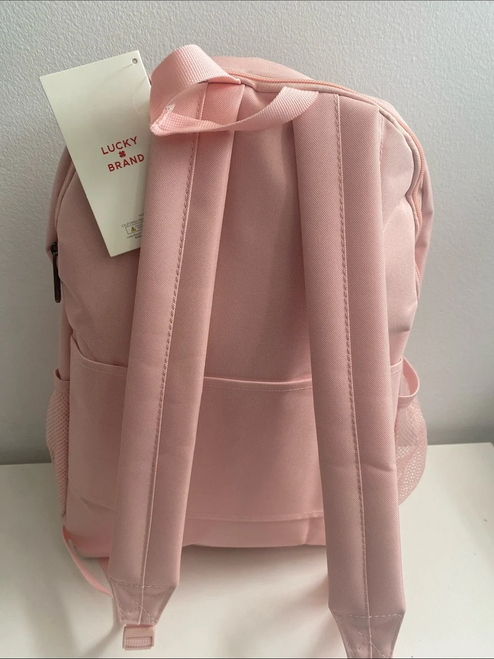 Lucky Brand Light Pink Backpack